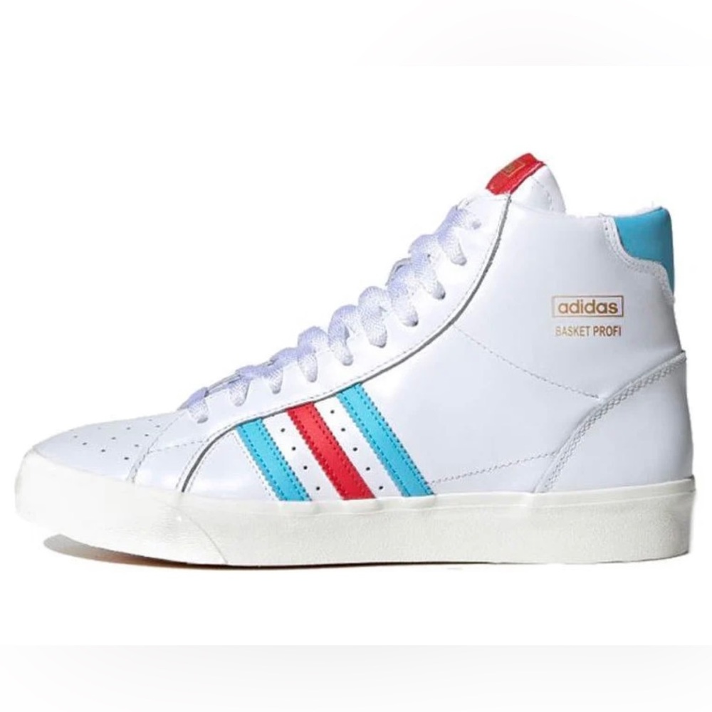 Adidas Originals Basket Profi White Blue Red FW5000 Worn once. Great condition!